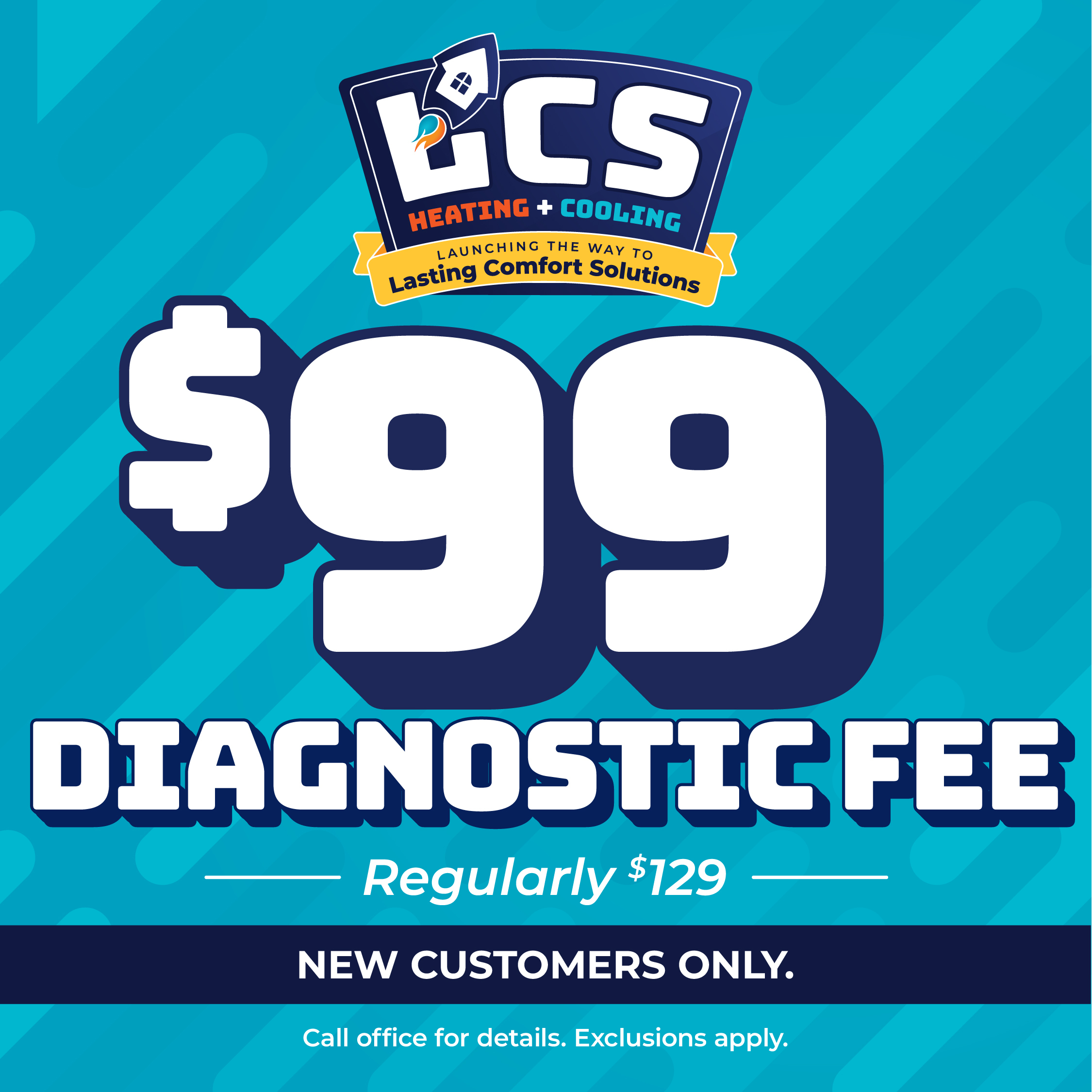 $99 Diagnostic Fee (Regularly $129)