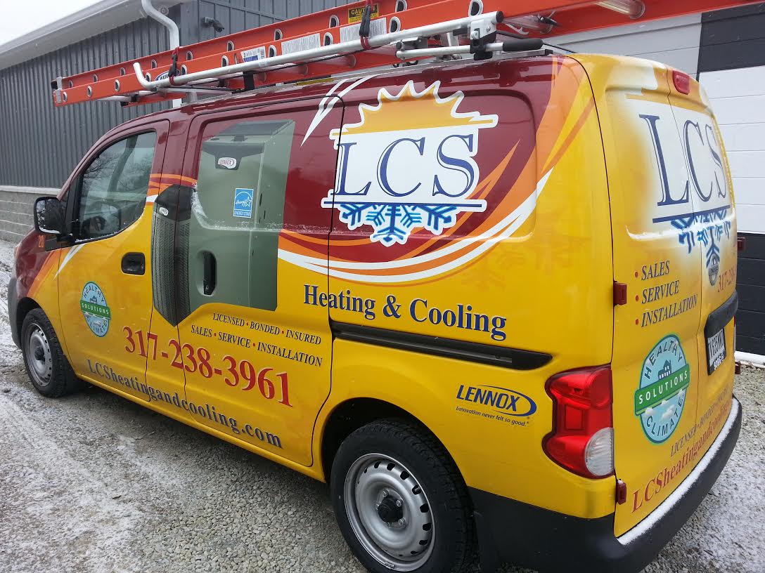 LCS Heating & Cooling van
